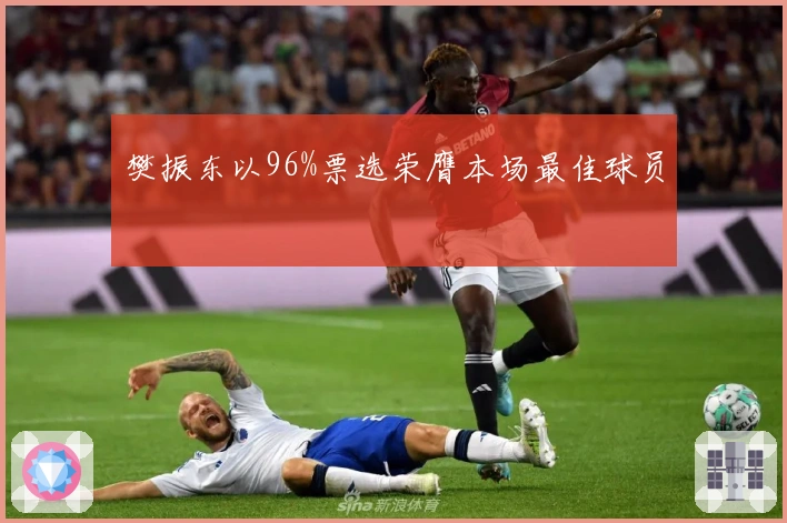 樊振东以96%票选荣膺本场最佳球员